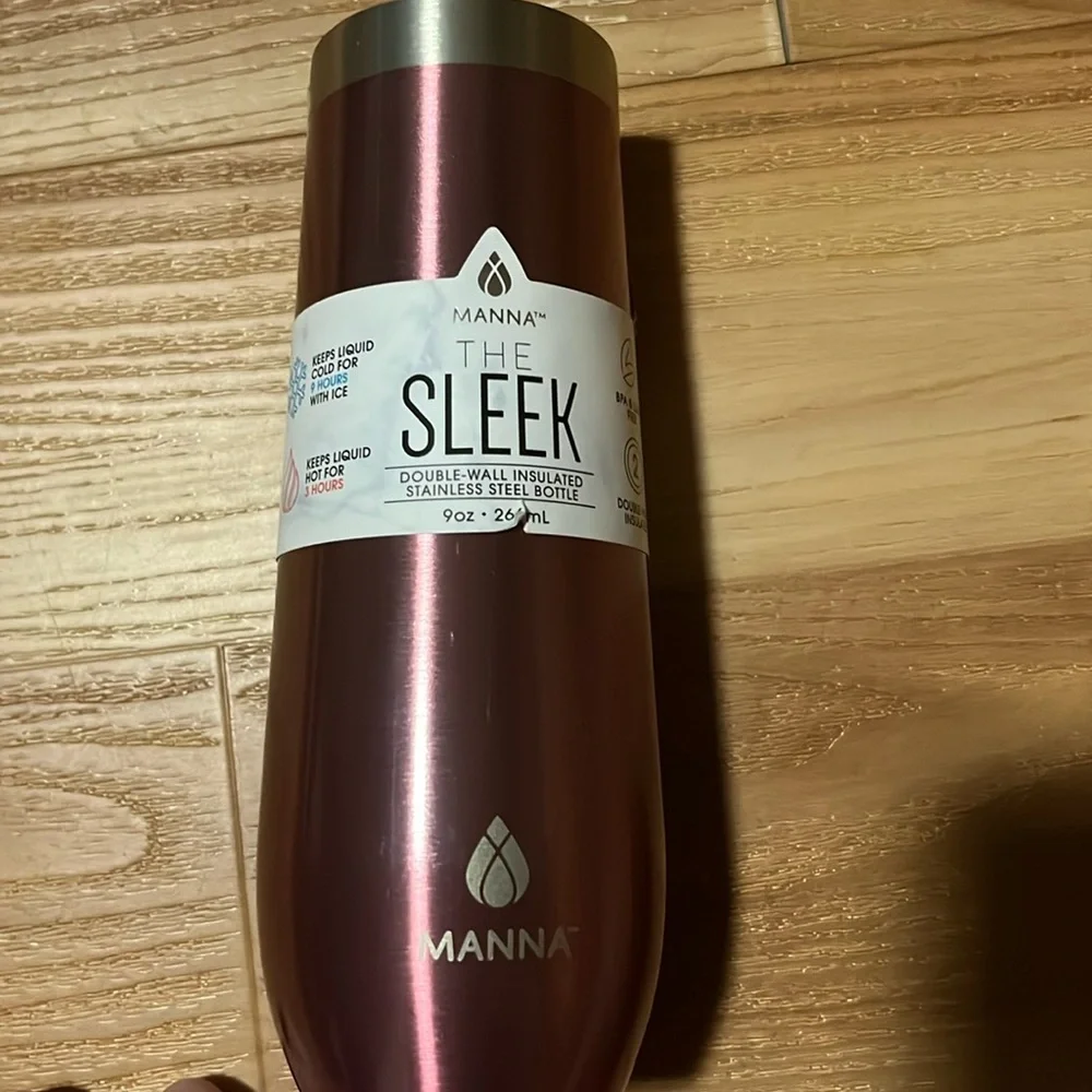 Manna Rose Gold Insulated Tumbler - Picture 1 of 3